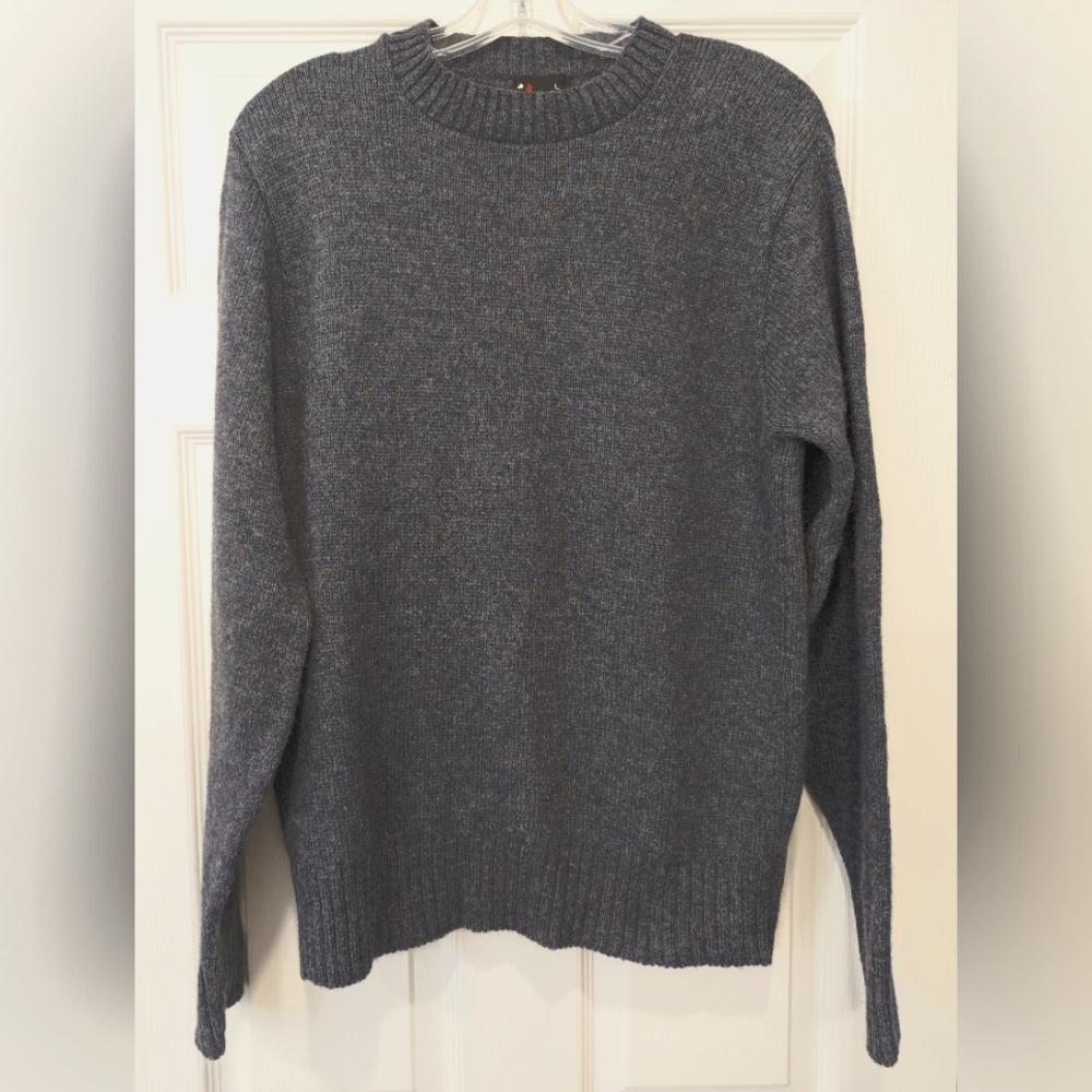 Vintage 70s Robert Bruce Atomic Wool Fleck Sweater Vtg 1970s Union USA Retro L